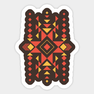 Geometric line 5 Sticker